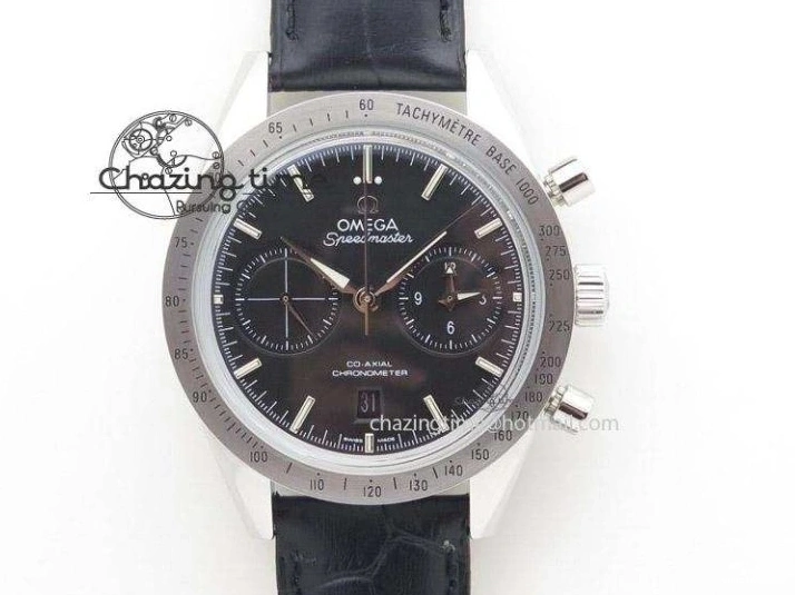 0226 WaterResistant Seamaster 300M SS MK 1:1 Best Edition Blue Dial Blue Ceramic Bezel On SS Bracelet A 8175